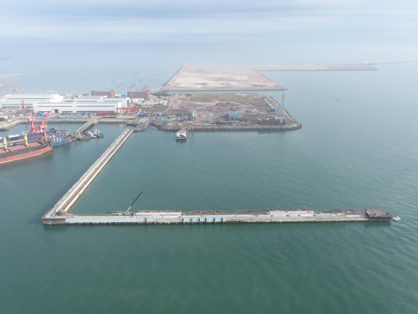填海筑廠 欽州基地助力藍色海洋經(jīng)濟